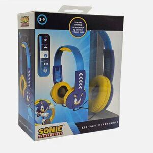 Sonic The Hedgehog Kid-Safe Wired Headphones